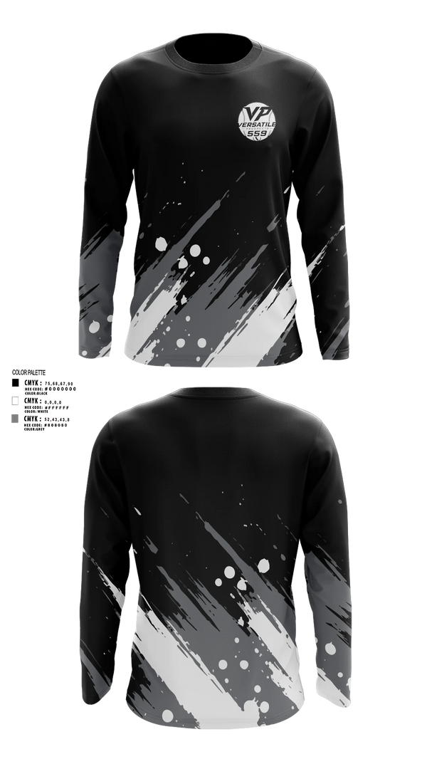 Long Sleeve Performance Shirt, Versatile Prospects, Baseball, Teamtime, Team time, sublimation, custom sports apparel, team uniforms, spirit wear, spiritwear, sports uniforms, custom shirts, team store, custom team store, fundraiser sports, apparel fundraiser
