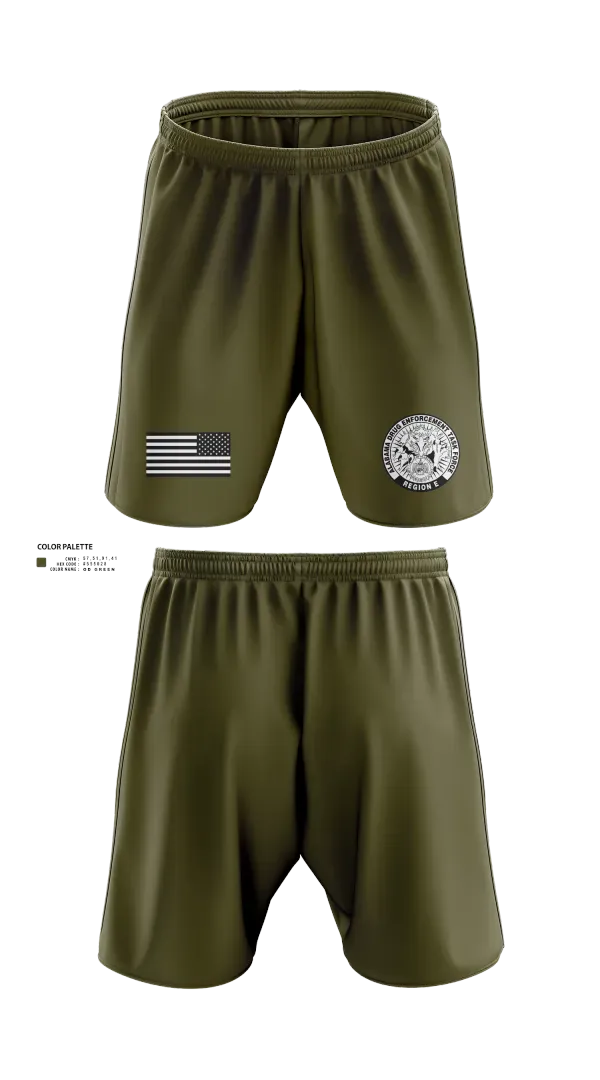 Athletic Shorts With Pockets, Alabama Drug Enforcement Task Force, Police, Teamtime, Team time, sublimation, custom sports apparel, team uniforms, spirit wear, spiritwear, sports uniforms, custom shirts, team store, custom team store, fundraiser sports, apparel fundraiser