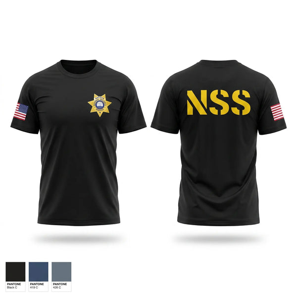 Old School Cotton Feel Shirt, National Security, Police, Teamtime, Team time, sublimation, custom sports apparel, team uniforms, spirit wear, spiritwear, sports uniforms, custom shirts, team store, custom team store, fundraiser sports, apparel fundraiser