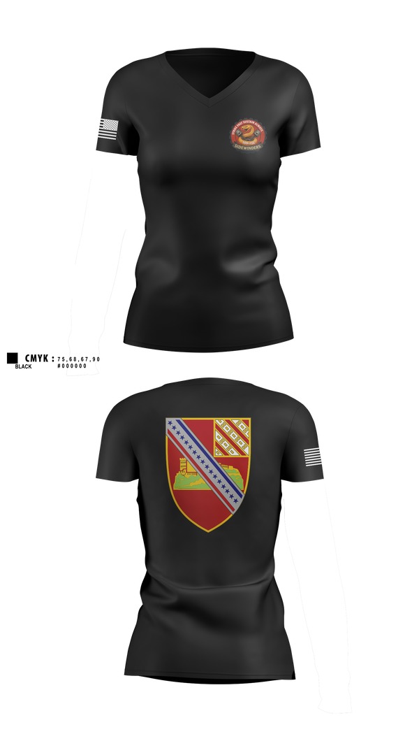 Womens Short Sleeve Vneck Shirt, 509th FSC, Army, Teamtime, Team time, sublimation, custom sports apparel, team uniforms, spirit wear, spiritwear, sports uniforms, custom shirts, team store, custom team store, fundraiser sports, apparel fundraiser