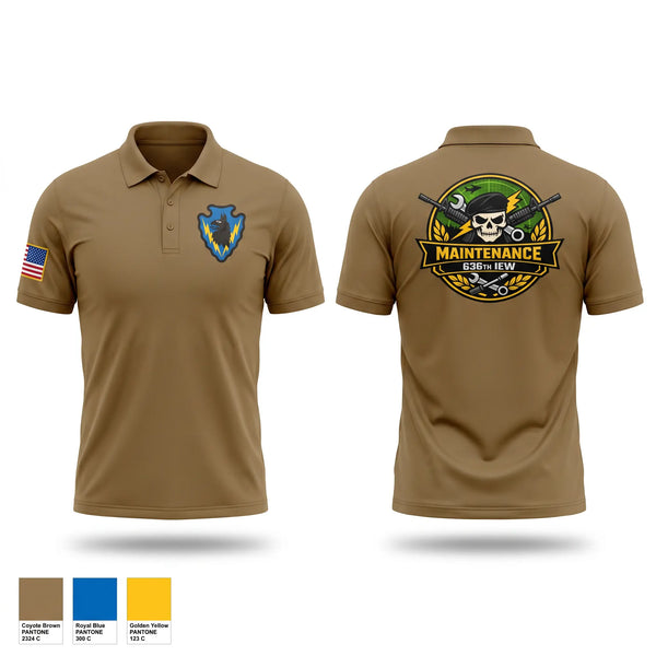 Short Sleeve Performance Polo, 636th IEW, National Guard, Teamtime, Team time, sublimation, custom sports apparel, team uniforms, spirit wear, spiritwear, sports uniforms, custom shirts, team store, custom team store, fundraiser sports, apparel fundraiser