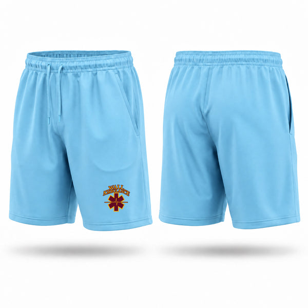 Athletic Shorts With Pockets, Wall Ambulance Service, EMS/EMT, Teamtime, Team time, sublimation, custom sports apparel, team uniforms, spirit wear, spiritwear, sports uniforms, custom shirts, team store, custom team store, fundraiser sports, apparel fundraiser