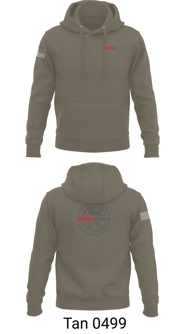 Hoodie, GardaWorld, Police, Teamtime, Team time, sublimation, custom sports apparel, team uniforms, spirit wear, spiritwear, sports uniforms, custom shirts, team store, custom team store, fundraiser sports, apparel fundraiser