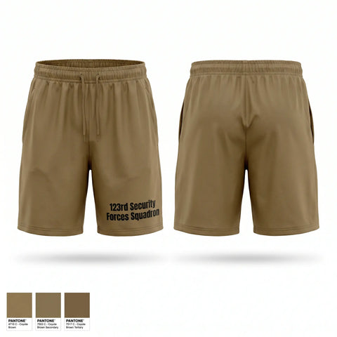 Athletic Shorts With Pockets, 123rd Security Forces Squadron, Air Force, Teamtime, Team time, sublimation, custom sports apparel, team uniforms, spirit wear, spiritwear, sports uniforms, custom shirts, team store, custom team store, fundraiser sports, apparel fundraiser