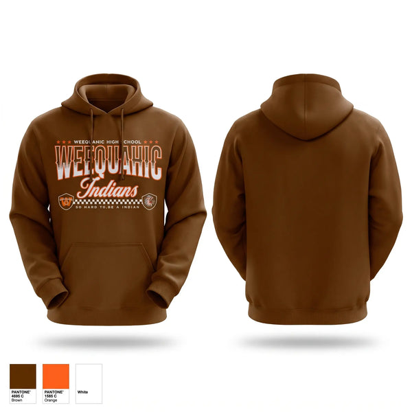 Hoodie, Weequahic Indians, , Teamtime, Team time, sublimation, custom sports apparel, team uniforms, spirit wear, spiritwear, sports uniforms, custom shirts, team store, custom team store, fundraiser sports, apparel fundraiser
