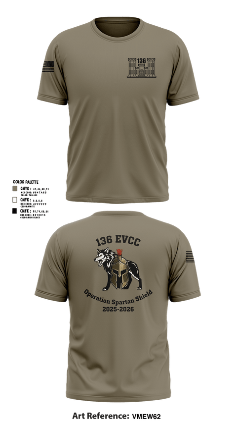Short Sleeve Performance Shirt, 136 EVCC, Army, Teamtime, Team time, sublimation, custom sports apparel, team uniforms, spirit wear, spiritwear, sports uniforms, custom shirts, team store, custom team store, fundraiser sports, apparel fundraiser