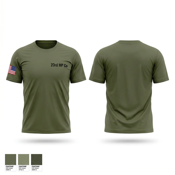 Short Sleeve Performance Shirt, 23rd MP Co, Army, Teamtime, Team time, sublimation, custom sports apparel, team uniforms, spirit wear, spiritwear, sports uniforms, custom shirts, team store, custom team store, fundraiser sports, apparel fundraiser