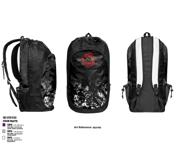 Gear Bag, War Dogs Travel Flag Football, Men's Basketball, Teamtime, Team time, sublimation, custom sports apparel, team uniforms, spirit wear, spiritwear, sports uniforms, custom shirts, team store, custom team store, fundraiser sports, apparel fundraiser