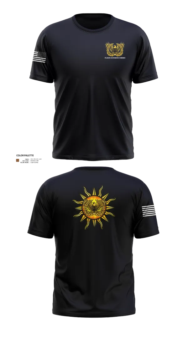 Short Sleeve Performance Shirt, FLARNG SUNSHINE COHORT, , Teamtime, Team time, sublimation, custom sports apparel, team uniforms, spirit wear, spiritwear, sports uniforms, custom shirts, team store, custom team store, fundraiser sports, apparel fundraiser