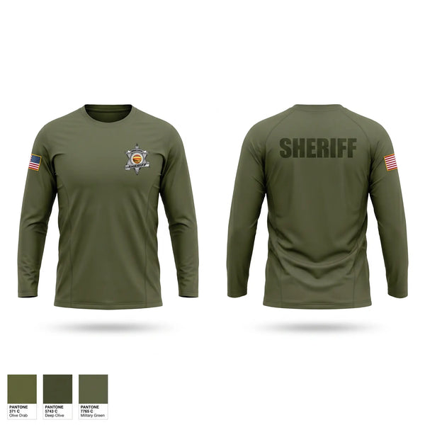 Long Sleeve Performance Shirt, Crawford county sheriffs office, Police, Teamtime, Team time, sublimation, custom sports apparel, team uniforms, spirit wear, spiritwear, sports uniforms, custom shirts, team store, custom team store, fundraiser sports, apparel fundraiser