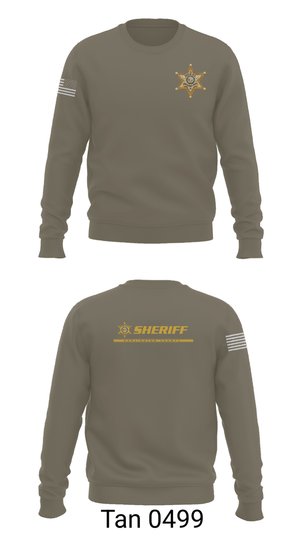 Crew Neck Sweatshirt, Darlington County Sheriffs Office, Police, Teamtime, Team time, sublimation, custom sports apparel, team uniforms, spirit wear, spiritwear, sports uniforms, custom shirts, team store, custom team store, fundraiser sports, apparel fundraiser