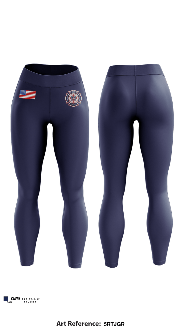 Womens Leggings, Maplewood Fire department, Fire Department, Teamtime, Team time, sublimation, custom sports apparel, team uniforms, spirit wear, spiritwear, sports uniforms, custom shirts, team store, custom team store, fundraiser sports, apparel fundraiser