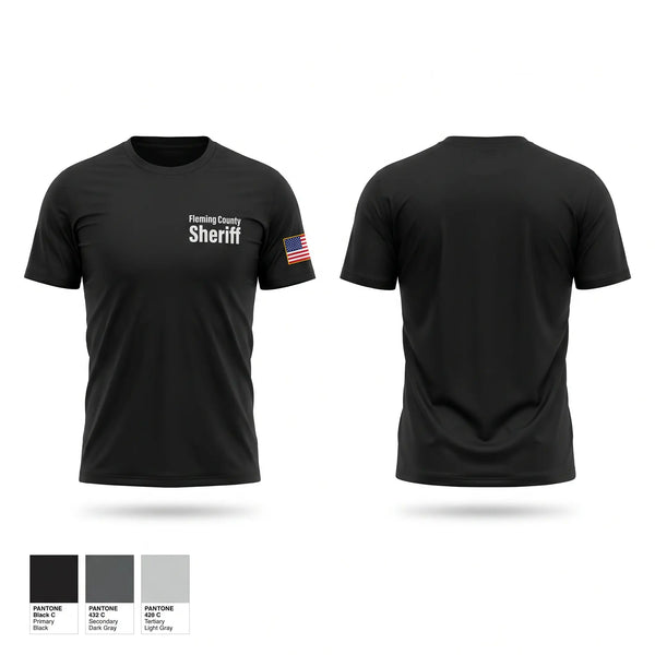 Short Sleeve Performance Shirt, Fleming County Sheriff, Police, Teamtime, Team time, sublimation, custom sports apparel, team uniforms, spirit wear, spiritwear, sports uniforms, custom shirts, team store, custom team store, fundraiser sports, apparel fundraiser