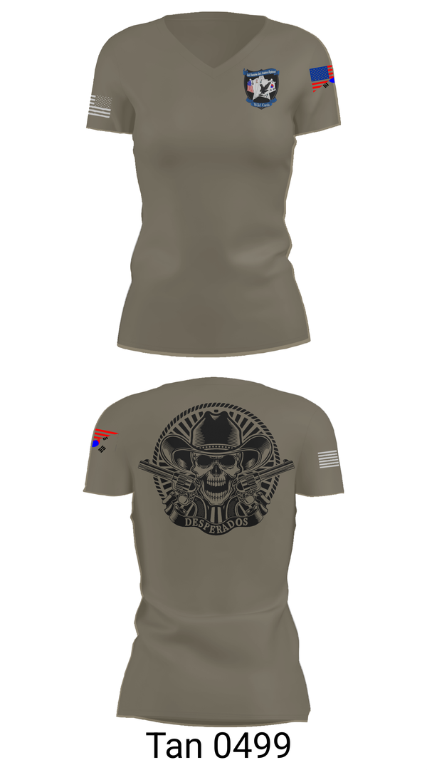 Womens Short Sleeve Vneck Shirt, Desperados, , Teamtime, Team time, sublimation, custom sports apparel, team uniforms, spirit wear, spiritwear, sports uniforms, custom shirts, team store, custom team store, fundraiser sports, apparel fundraiser