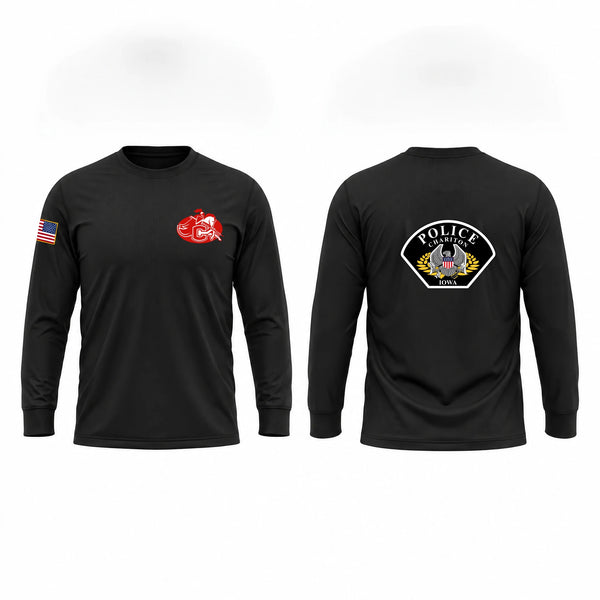 Long Sleeve Performance Shirt, Chariton Police Department, Police, Teamtime, Team time, sublimation, custom sports apparel, team uniforms, spirit wear, spiritwear, sports uniforms, custom shirts, team store, custom team store, fundraiser sports, apparel fundraiser