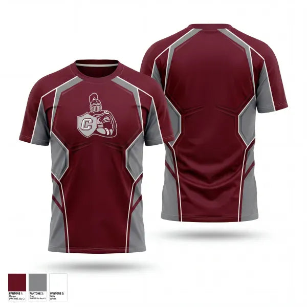 Old School Cotton Feel Shirt, Carver Crusaders Field Hockey, Field Hockey, Teamtime, Team time, sublimation, custom sports apparel, team uniforms, spirit wear, spiritwear, sports uniforms, custom shirts, team store, custom team store, fundraiser sports, apparel fundraiser