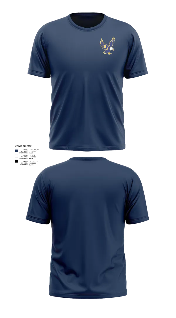 Old School Cotton Feel Shirt, Barrington High School Gymnastics, Spirit Store, Teamtime, Team time, sublimation, custom sports apparel, team uniforms, spirit wear, spiritwear, sports uniforms, custom shirts, team store, custom team store, fundraiser sports, apparel fundraiser