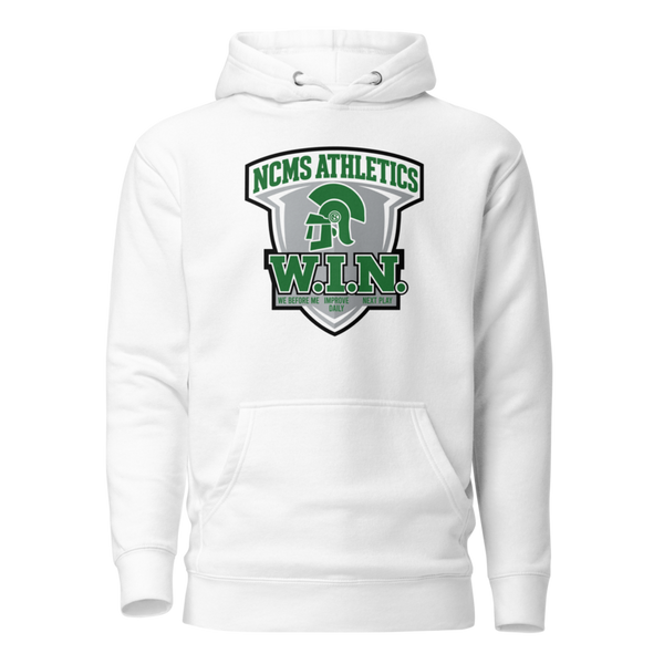 Unisex Hoodie - 1 - White