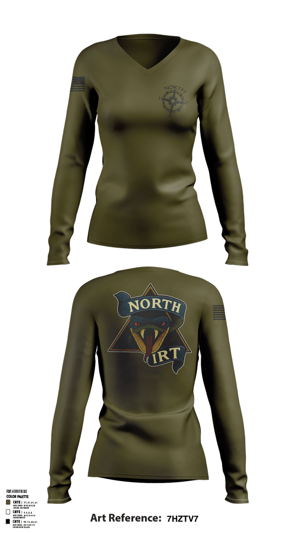 Womens Long Sleeve Vneck Shirt, NIRT, Police, Teamtime, Team time, sublimation, custom sports apparel, team uniforms, spirit wear, spiritwear, sports uniforms, custom shirts, team store, custom team store, fundraiser sports, apparel fundraiser