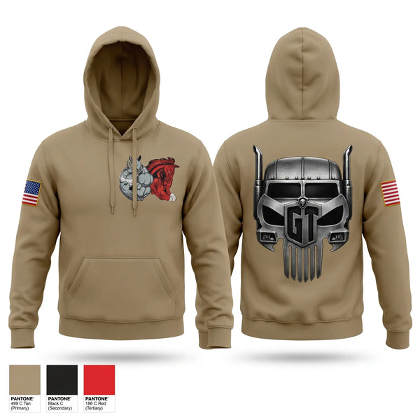 Hoodie, 801 REDHORSE TRAINING, Air Force, Teamtime, Team time, sublimation, custom sports apparel, team uniforms, spirit wear, spiritwear, sports uniforms, custom shirts, team store, custom team store, fundraiser sports, apparel fundraiser
