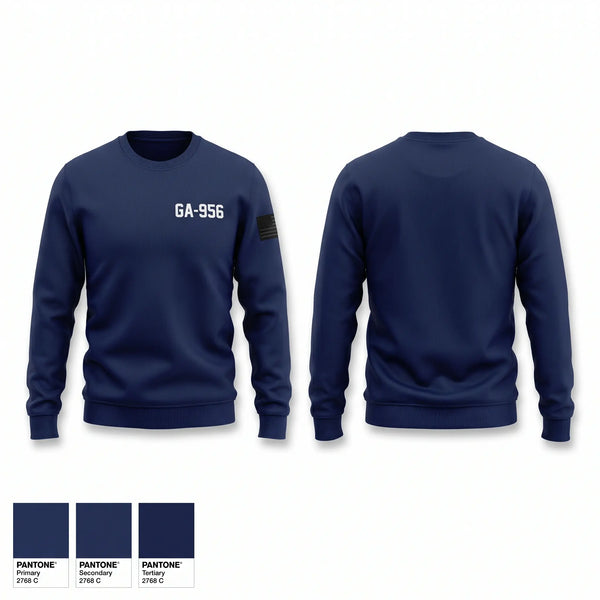 Crew Neck Sweatshirt, GA-956, Air Force, Teamtime, Team time, sublimation, custom sports apparel, team uniforms, spirit wear, spiritwear, sports uniforms, custom shirts, team store, custom team store, fundraiser sports, apparel fundraiser