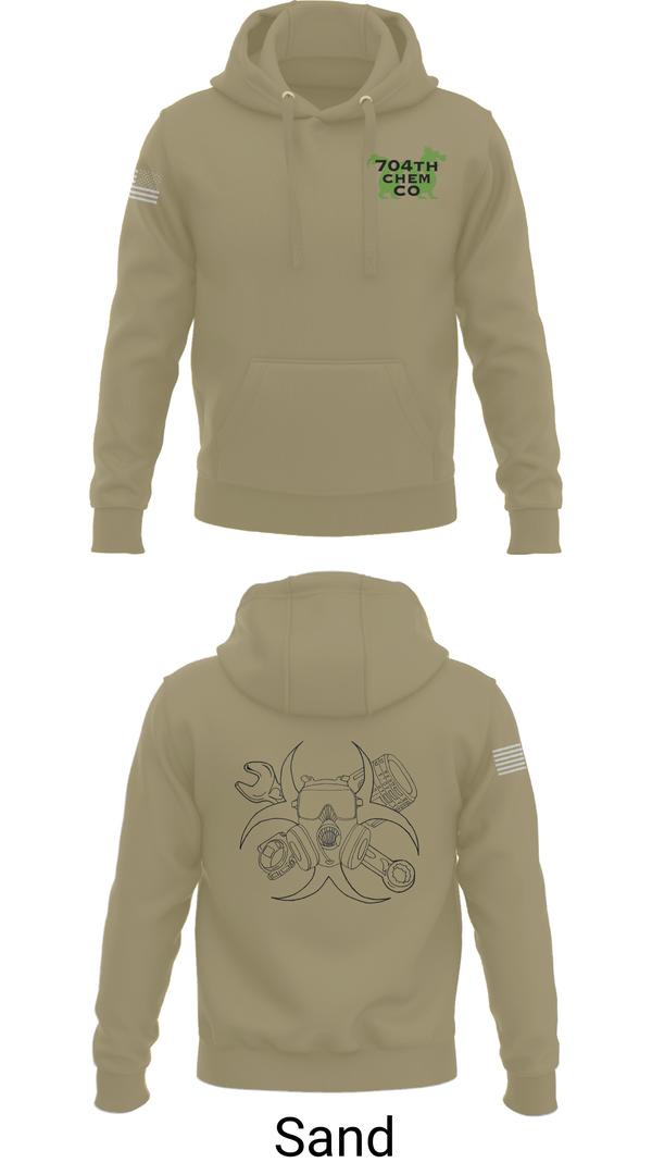 Hoodie, 704th Chem Co, , Teamtime, Team time, sublimation, custom sports apparel, team uniforms, spirit wear, spiritwear, sports uniforms, custom shirts, team store, custom team store, fundraiser sports, apparel fundraiser