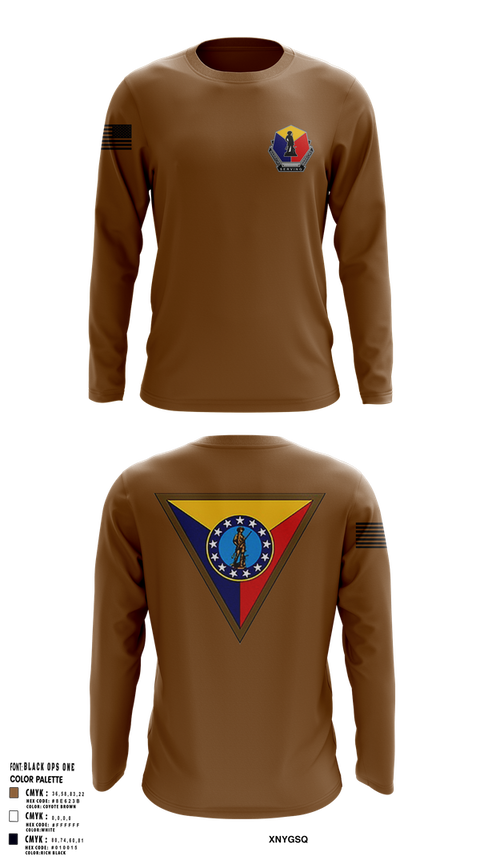 Long Sleeve Performance Shirt, MDARNG TRAINING CENTER, , Teamtime, Team time, sublimation, custom sports apparel, team uniforms, spirit wear, spiritwear, sports uniforms, custom shirts, team store, custom team store, fundraiser sports, apparel fundraiser