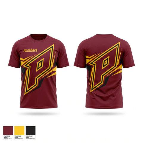 Short Sleeve Performance Shirt, Panthers, Women's Basketball, Teamtime, Team time, sublimation, custom sports apparel, team uniforms, spirit wear, spiritwear, sports uniforms, custom shirts, team store, custom team store, fundraiser sports, apparel fundraiser