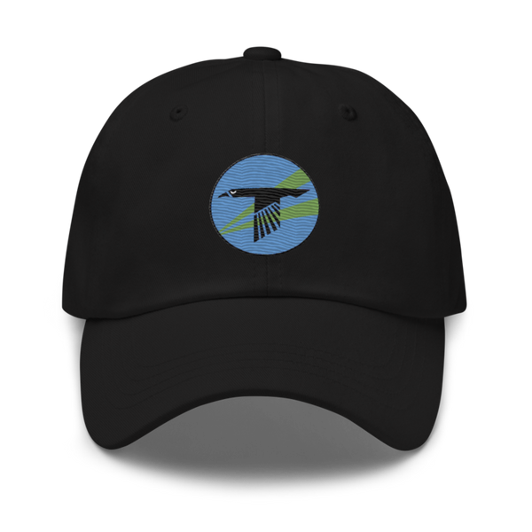 World Famous Black Ravens 41628241 Classic Dad Hat | Yupoong 6245CM