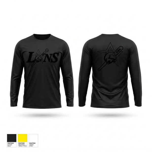 Long Sleeve Performance Shirt, KBALIONS, Baseball, Teamtime, Team time, sublimation, custom sports apparel, team uniforms, spirit wear, spiritwear, sports uniforms, custom shirts, team store, custom team store, fundraiser sports, apparel fundraiser