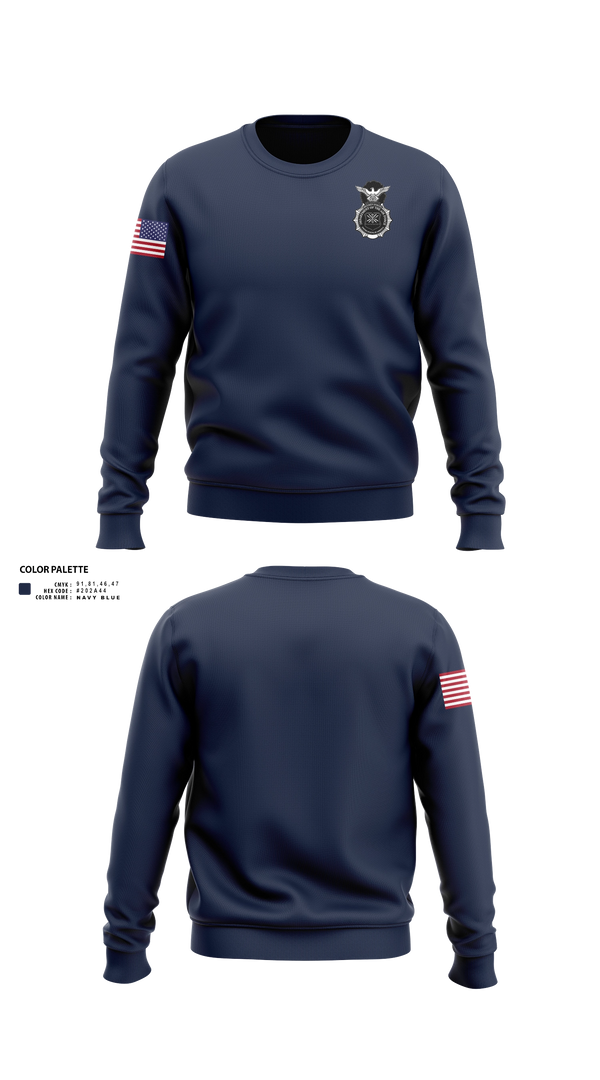 Crew Neck Sweatshirt, SFI, Air Force, Teamtime, Team time, sublimation, custom sports apparel, team uniforms, spirit wear, spiritwear, sports uniforms, custom shirts, team store, custom team store, fundraiser sports, apparel fundraiser