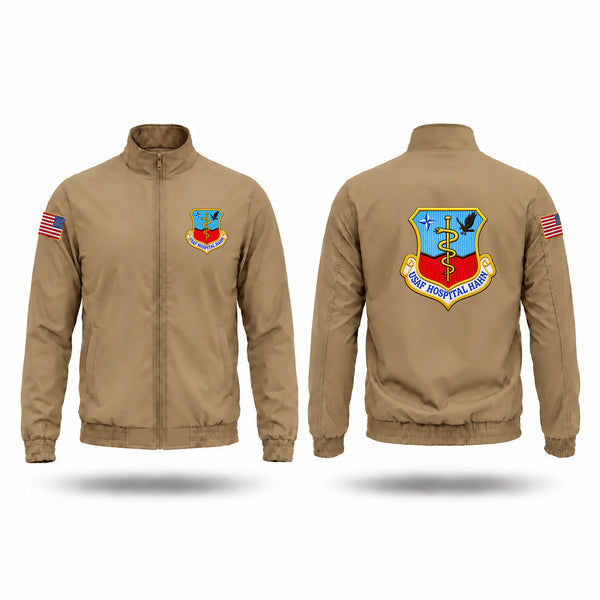 Windbreaker, 50th TAC Fighter Wing Hospital, Air Force, Teamtime, Team time, sublimation, custom sports apparel, team uniforms, spirit wear, spiritwear, sports uniforms, custom shirts, team store, custom team store, fundraiser sports, apparel fundraiser