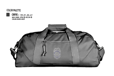 Duffle Bag, Reston Midnights B Squad, Police, Teamtime, Team time, sublimation, custom sports apparel, team uniforms, spirit wear, spiritwear, sports uniforms, custom shirts, team store, custom team store, fundraiser sports, apparel fundraiser