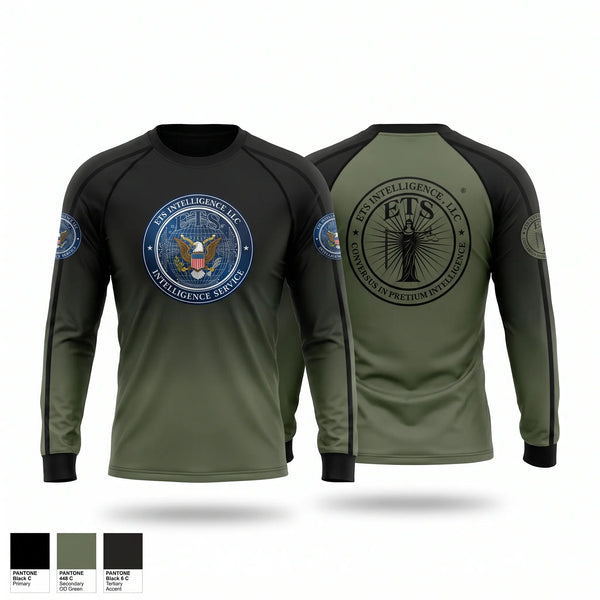 Long Sleeve Performance Shirt, ETS Intelligence, , Teamtime, Team time, sublimation, custom sports apparel, team uniforms, spirit wear, spiritwear, sports uniforms, custom shirts, team store, custom team store, fundraiser sports, apparel fundraiser