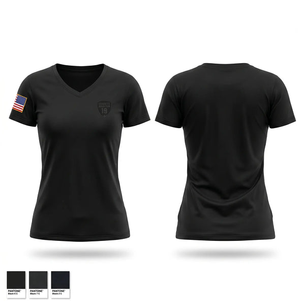 Womens Short Sleeve Vneck Shirt, Timberline Fire LLC, Fire Department, Teamtime, Team time, sublimation, custom sports apparel, team uniforms, spirit wear, spiritwear, sports uniforms, custom shirts, team store, custom team store, fundraiser sports, apparel fundraiser