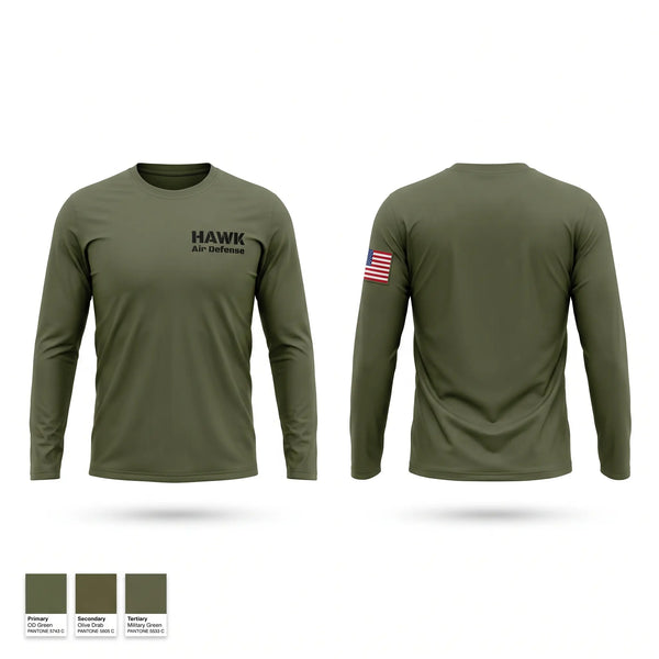 Long Sleeve Performance Shirt, HAWK Air Defense, Army, Teamtime, Team time, sublimation, custom sports apparel, team uniforms, spirit wear, spiritwear, sports uniforms, custom shirts, team store, custom team store, fundraiser sports, apparel fundraiser