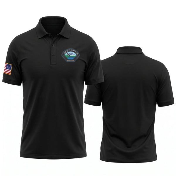 Short Sleeve Performance Polo, Gold Graves, Police, Teamtime, Team time, sublimation, custom sports apparel, team uniforms, spirit wear, spiritwear, sports uniforms, custom shirts, team store, custom team store, fundraiser sports, apparel fundraiser