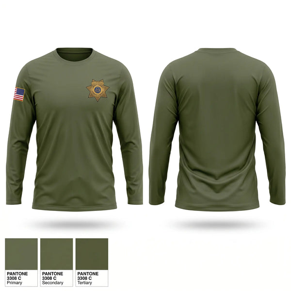 Long Sleeve Performance Shirt, Liberty County Sheriff’s Office, Police, Teamtime, Team time, sublimation, custom sports apparel, team uniforms, spirit wear, spiritwear, sports uniforms, custom shirts, team store, custom team store, fundraiser sports, apparel fundraiser