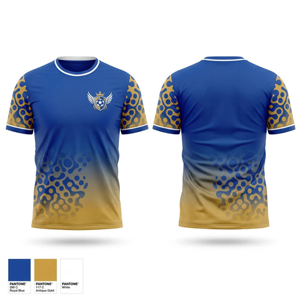 Soft Poly Tee Cotton Like Feel, King George F.C., Men's Soccer, Teamtime, Team time, sublimation, custom sports apparel, team uniforms, spirit wear, spiritwear, sports uniforms, custom shirts, team store, custom team store, fundraiser sports, apparel fundraiser