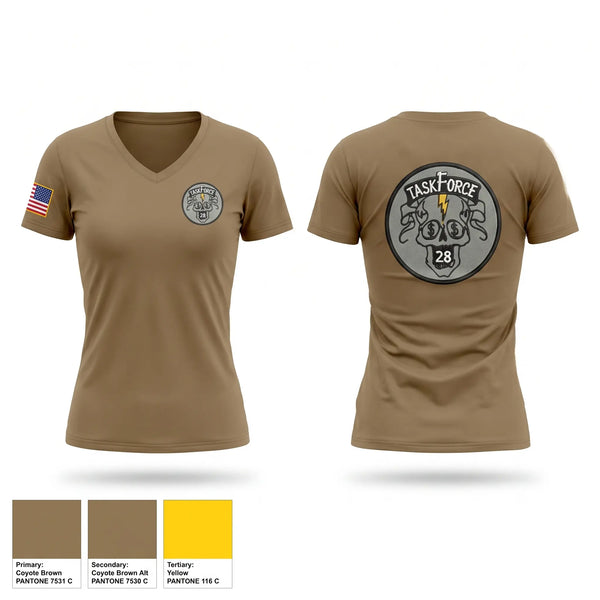 Womens Short Sleeve Vneck Shirt, TASKFORCE 28, Police, Teamtime, Team time, sublimation, custom sports apparel, team uniforms, spirit wear, spiritwear, sports uniforms, custom shirts, team store, custom team store, fundraiser sports, apparel fundraiser