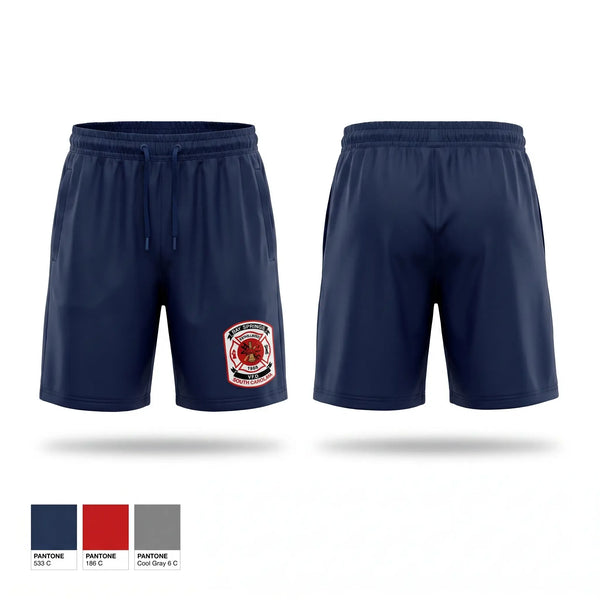 Athletic Shorts With Pockets, Bay Springs Fire Department, Fire Department, Teamtime, Team time, sublimation, custom sports apparel, team uniforms, spirit wear, spiritwear, sports uniforms, custom shirts, team store, custom team store, fundraiser sports, apparel fundraiser