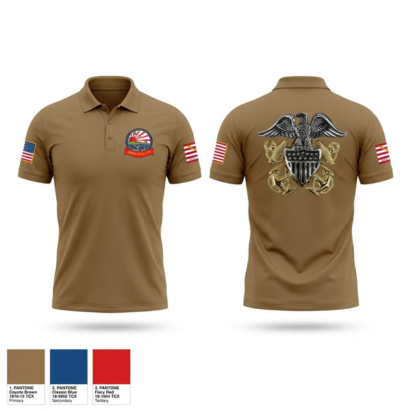 Short Sleeve Performance Polo, AIMD Iwakuni, Navy, Teamtime, Team time, sublimation, custom sports apparel, team uniforms, spirit wear, spiritwear, sports uniforms, custom shirts, team store, custom team store, fundraiser sports, apparel fundraiser
