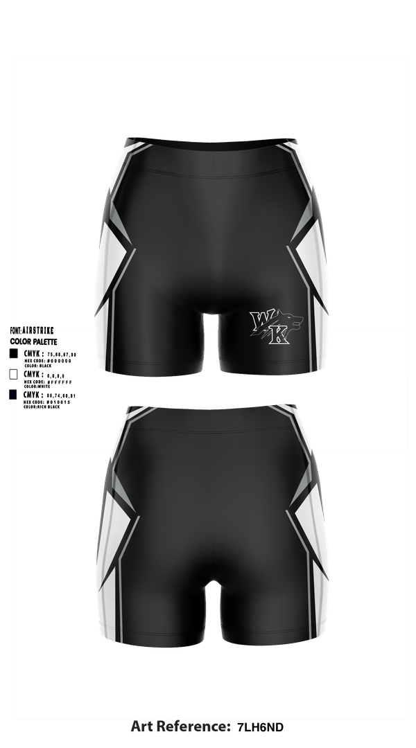Womens Compression Shorts, White Knoll High School Track & Field, Track & Field, Teamtime, Team time, sublimation, custom sports apparel, team uniforms, spirit wear, spiritwear, sports uniforms, custom shirts, team store, custom team store, fundraiser sports, apparel fundraiser