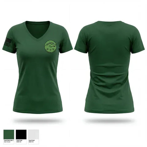 Womens Short Sleeve Vneck Shirt, UT-20201, Air Force, Teamtime, Team time, sublimation, custom sports apparel, team uniforms, spirit wear, spiritwear, sports uniforms, custom shirts, team store, custom team store, fundraiser sports, apparel fundraiser