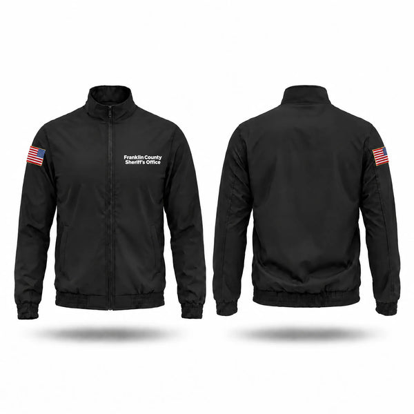Windbreaker, Franklin County Sheriff’s Office, Police, Teamtime, Team time, sublimation, custom sports apparel, team uniforms, spirit wear, spiritwear, sports uniforms, custom shirts, team store, custom team store, fundraiser sports, apparel fundraiser
