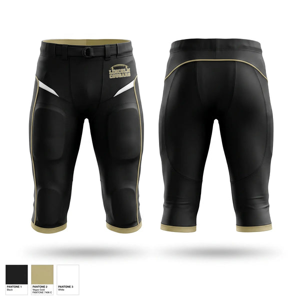 Football Pants, Lincoln Cougars, , Teamtime, Team time, sublimation, custom sports apparel, team uniforms, spirit wear, spiritwear, sports uniforms, custom shirts, team store, custom team store, fundraiser sports, apparel fundraiser