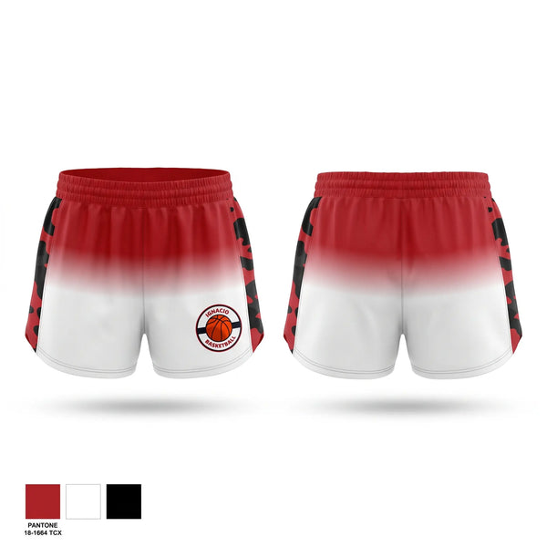 Womens Shorts, Ignacio Bobcats, Men's Basketball, Teamtime, Team time, sublimation, custom sports apparel, team uniforms, spirit wear, spiritwear, sports uniforms, custom shirts, team store, custom team store, fundraiser sports, apparel fundraiser
