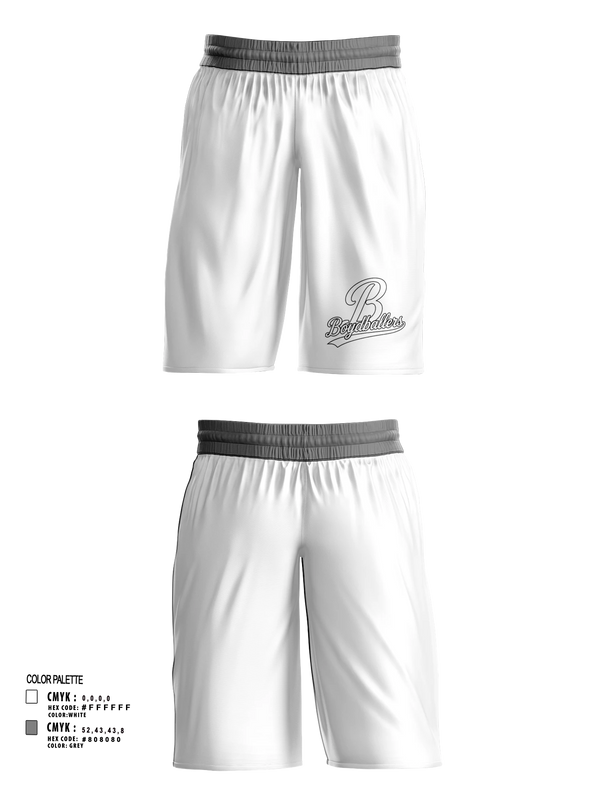 Mens Basketball Shorts, BoydballersBoydballers, Men's Basketball, Teamtime, Team time, sublimation, custom sports apparel, team uniforms, spirit wear, spiritwear, sports uniforms, custom shirts, team store, custom team store, fundraiser sports, apparel fundraiser