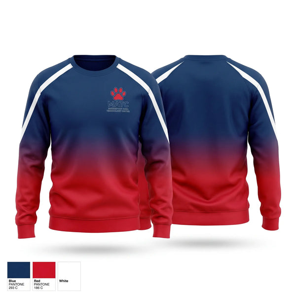 Crew Neck Sweatshirt, McKeesport Tigers, Spirit Store, Teamtime, Team time, sublimation, custom sports apparel, team uniforms, spirit wear, spiritwear, sports uniforms, custom shirts, team store, custom team store, fundraiser sports, apparel fundraiser