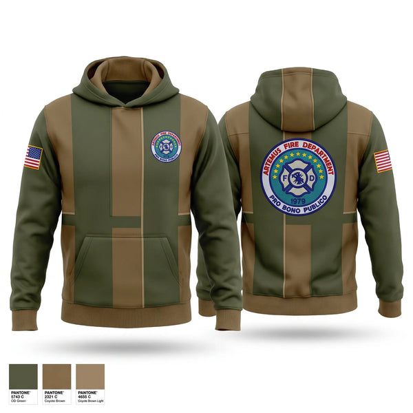 Hoodie, Artemus fire department, Fire Department, Teamtime, Team time, sublimation, custom sports apparel, team uniforms, spirit wear, spiritwear, sports uniforms, custom shirts, team store, custom team store, fundraiser sports, apparel fundraiser